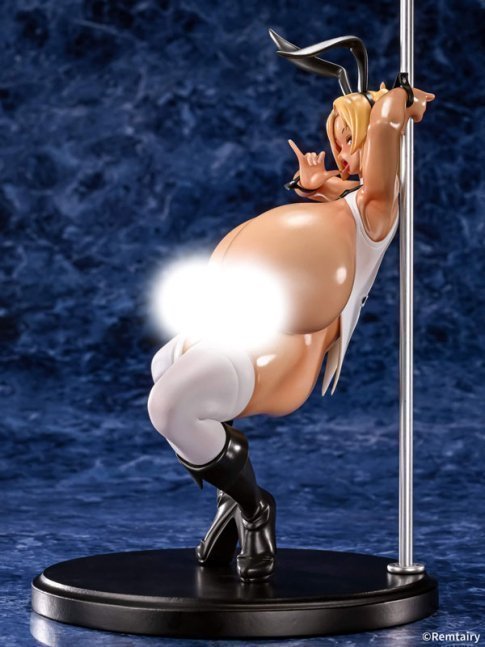 Tanned Gal Karryn Pole 1/7 Figure Pole Dance style. -- KARRYN'S PRISON