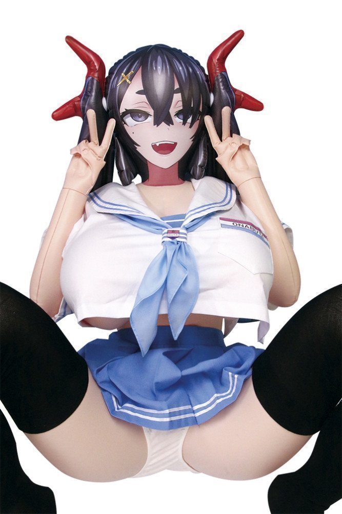 2.5D Girlfriend Ahegao Double Peace Ver. ~ Nemugaki Sopra