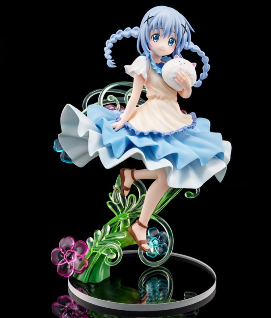Chino in Full Bloom Summer Dress Ver. 1/7 Figure -- Is the order a rabbit?