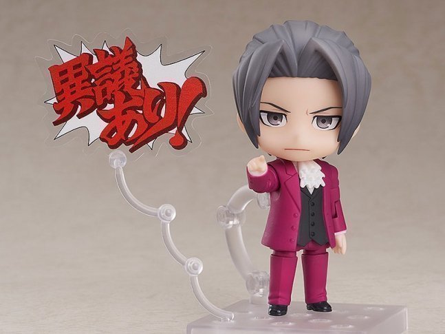 Miles Edgeworth Nendoroid Figure -- Ace Attorney