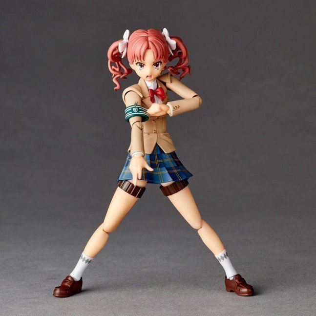 Kuroko Shirai Revoltech Action Figure Winter Clothes Ver. -- Toaru Kagaku no Railgun T
