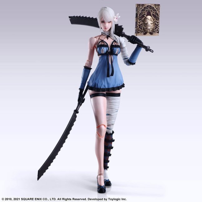 Kaine PLAY ARTS Kai Action Figure -- NieR: Replicant ver.1.22474487139...