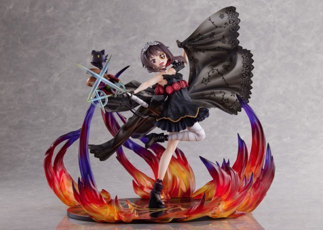 Megumin 1/7 Figure The Black Rose Dress ver. -- God's Blessing on This Wonderful World!