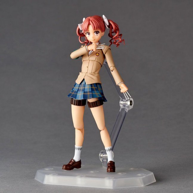 Kuroko Shirai Revoltech Action Figure Winter Clothes Ver. -- Toaru Kagaku no Railgun T