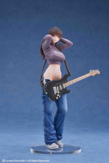 Guitar Sister 1/7 Figure Illustrated by hitomio16