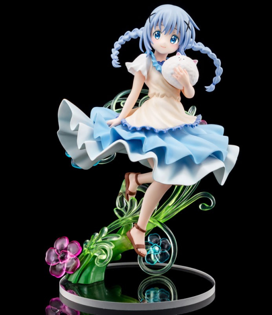 Chino in Full Bloom Summer Dress Ver. 1/7 Figure -- Is the order a rabbit?