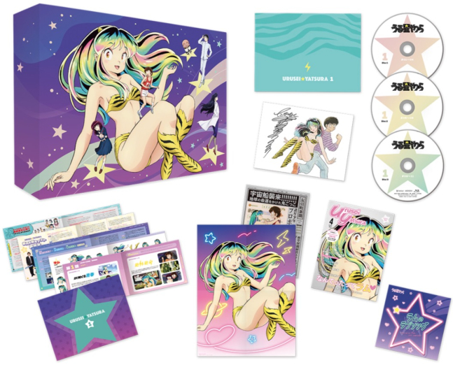 URUSEI YATSURA Blu-ray Disc BOX 1 -- Complete Limited Edition  (3 Blu-ray Discs & Music CD)