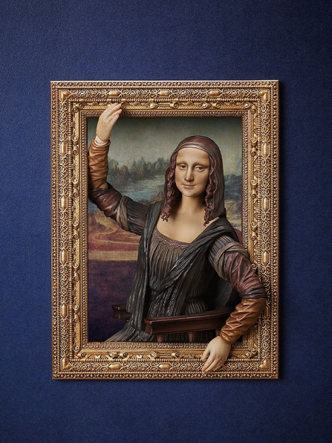 Mona Lisa by Leonardo da Vinci Figma The Table Museum Action Figure