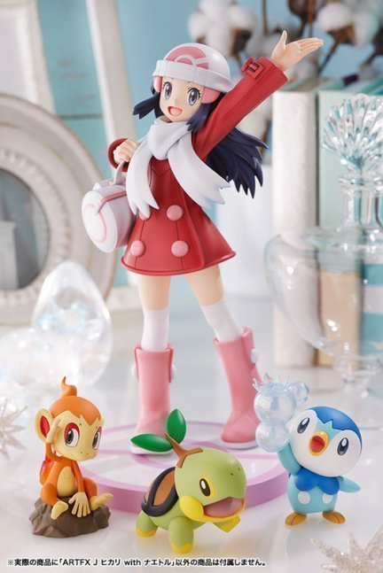 Dawn with Turtwig 1/8 ARTFX J Figure -- Pokemon