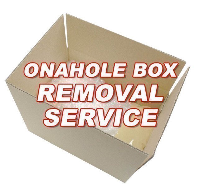 ONAHOLE BOX REMOVAL SERVICE [Add-on for Adult Toys Only]