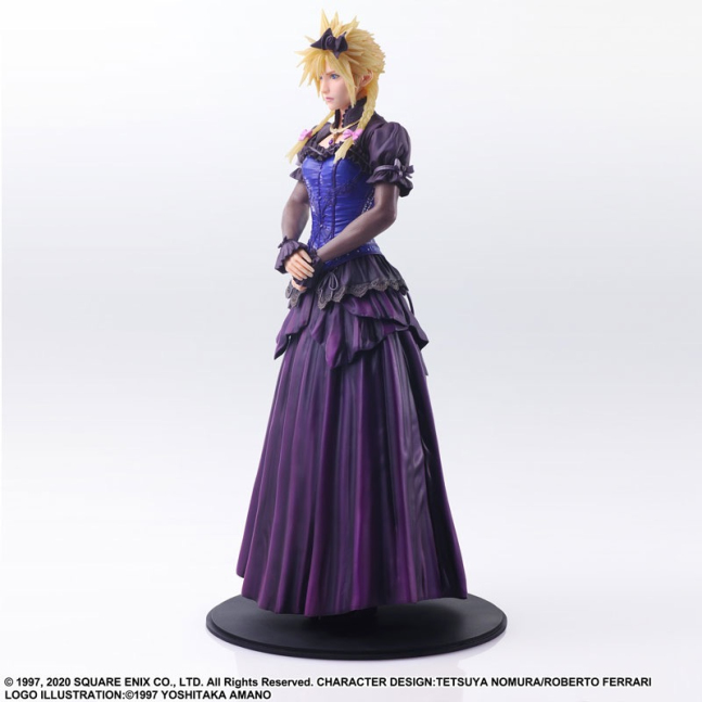 Cloud Strife STATIC ARTS Figure -Dress Ver. -- Final Fantasy VII