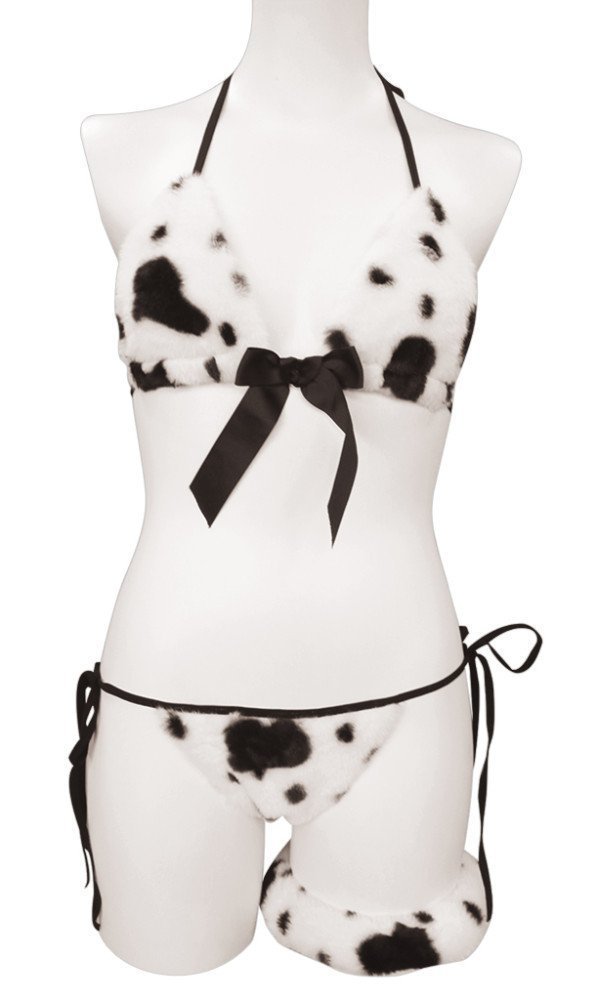 Cow Print Mofu Mofu Bikini - Unisex