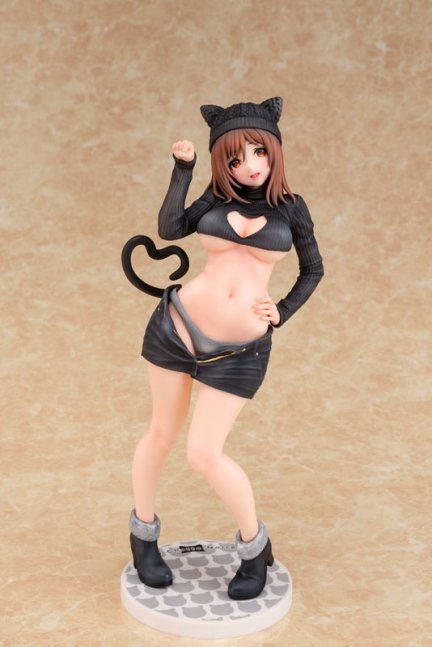 Cat-ish Girl Kuroneko-chan 1/6 Figure Illustration by Matarou
