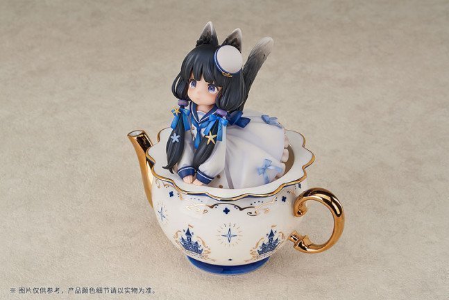 Original Chibi Figure 'DLC' Series Vol.3 'Tea Time Cats': 'Cow Cat'