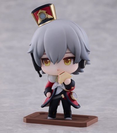 Trailblazer (Male) Chibi Figure -- Honkai: Star Rail Welcome to Train Tea Party