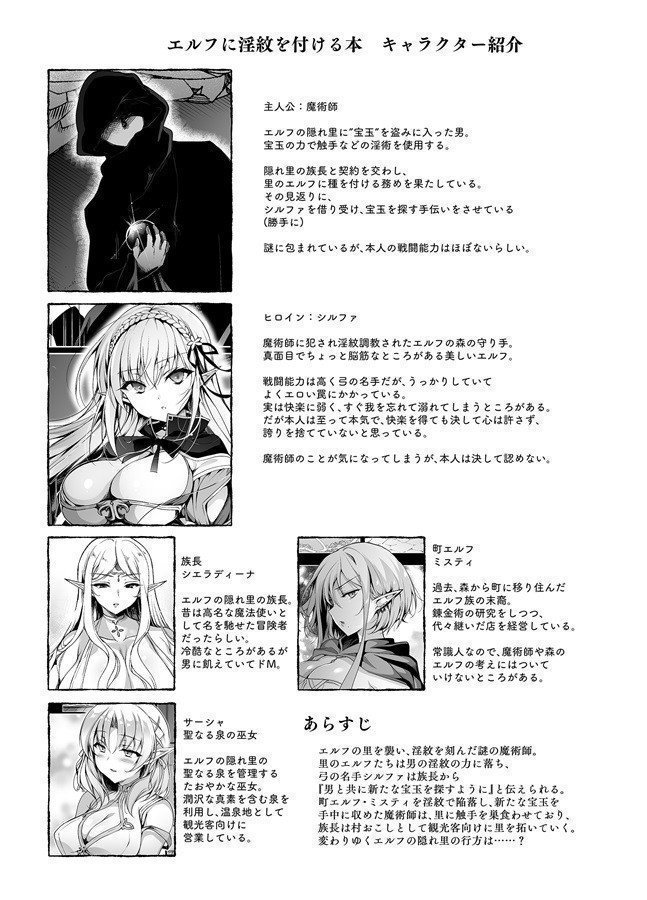 Elf ni Inmon wo Tsukeru Hon LEVEL:8