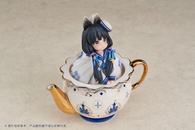 Original Chibi Figure 'DLC' Series Vol.3 'Tea Time Cats': 'Cow Cat'