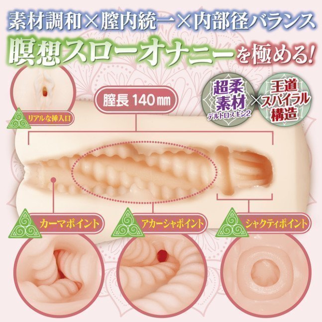 DELLTORO KARMA Slow Masturbation Onahole
