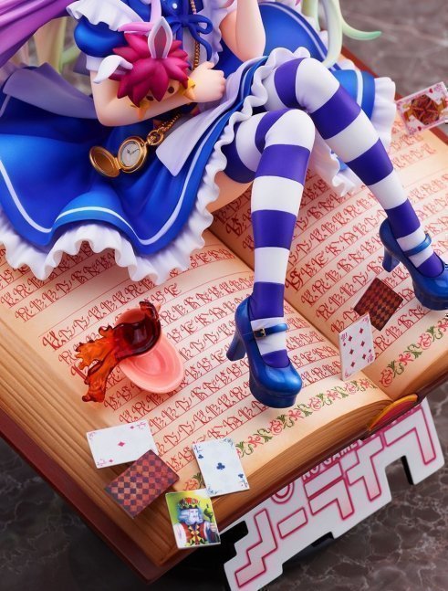 Shiro 1/7 Figure -Alice in Wonderland Ver.- -- No Game No Life
