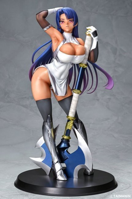 Taimanin RPG X Awaki Wakamurasaki Murasaki Yatsu 1/6 Figure Tan ver.