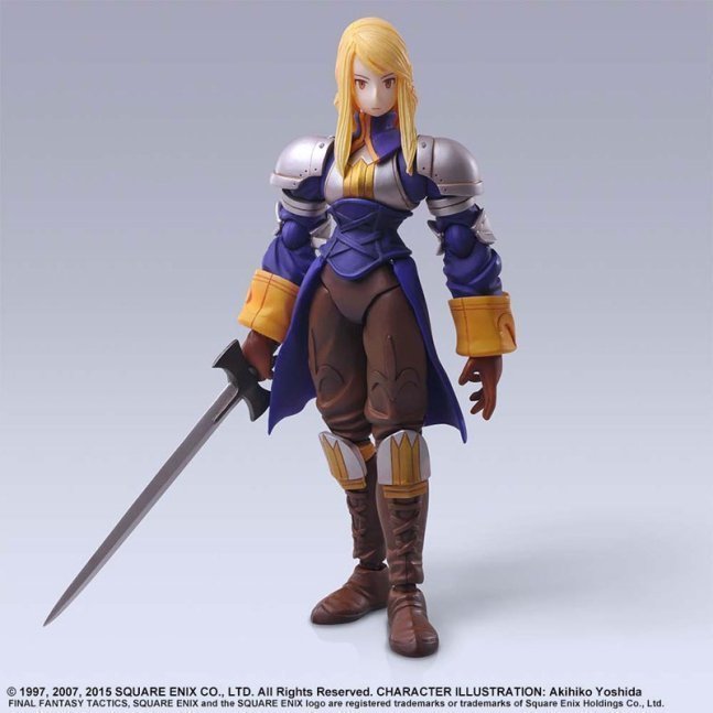 Final Fantasy Tactics Agrias Oaks BRING ARTS Action Figure