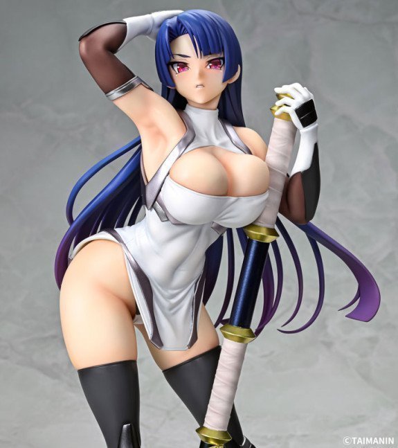 Taimanin RPG X Awaki Wakamurasaki Murasaki Yatsu 1/6 Figure