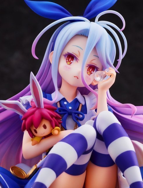 Shiro 1/7 Figure -Alice in Wonderland Ver.- -- No Game No Life