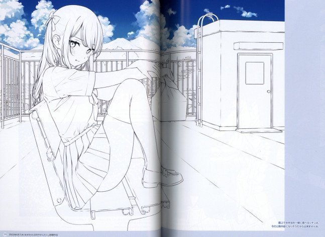iMaGiNe Kantoku 20th Anniversary Rough&LineArt