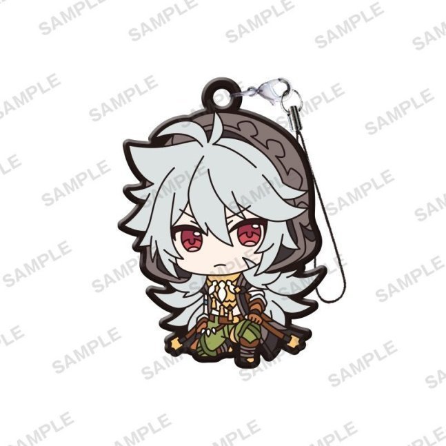 Genshin Impact Capsule Rubber Strap vol.2 Full Set of 9