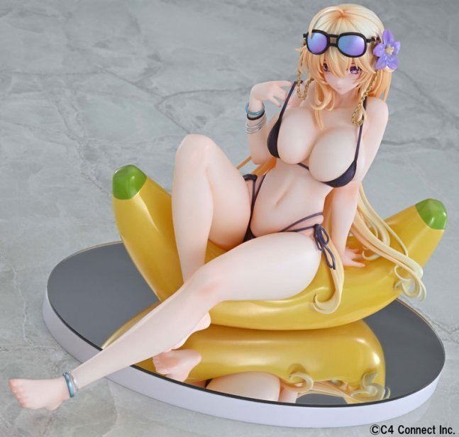 Kaku 1/7 Figure [Natsu no Hamabe] -- Houchi Shoujo -Hyakka Ryouran no Moehime-tachi-