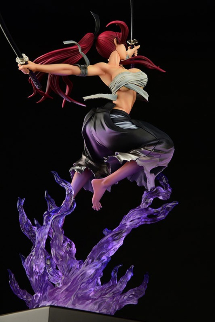 Erza Scarlet 1/6 Figure Samurai -Kouen Banjou- ver. Jet Black