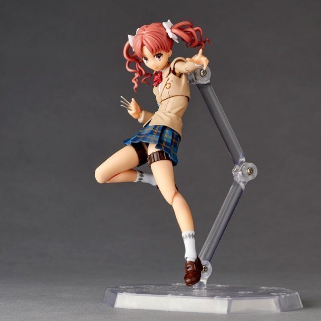 Kuroko Shirai Revoltech Action Figure Winter Clothes Ver. -- Toaru Kagaku no Railgun T