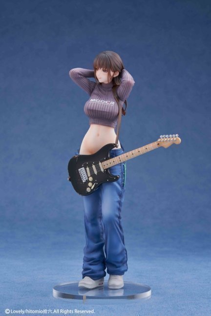 Guitar Sister 1/7 Figure Illustrated by hitomio16