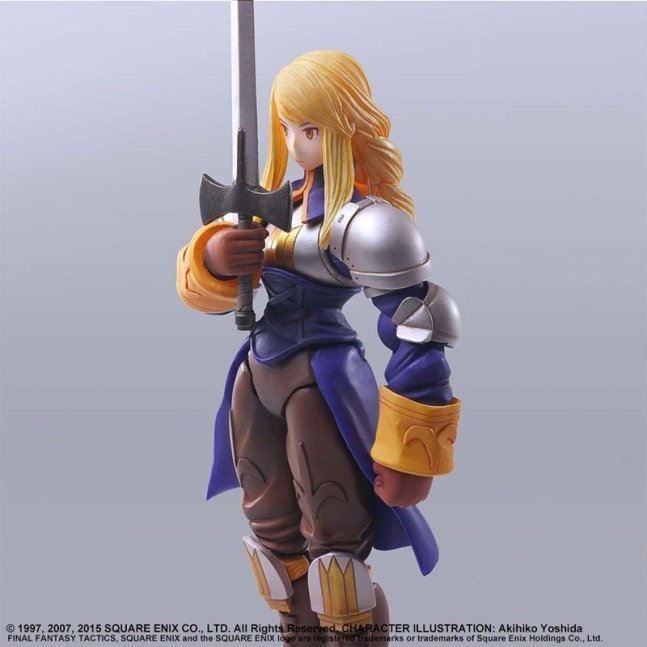 Final Fantasy Tactics Agrias Oaks BRING ARTS Action Figure