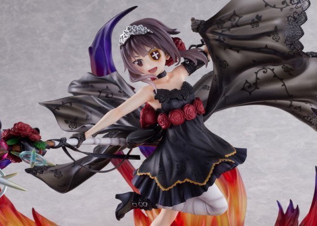 Megumin 1/7 Figure The Black Rose Dress ver. -- God's Blessing on This Wonderful World!