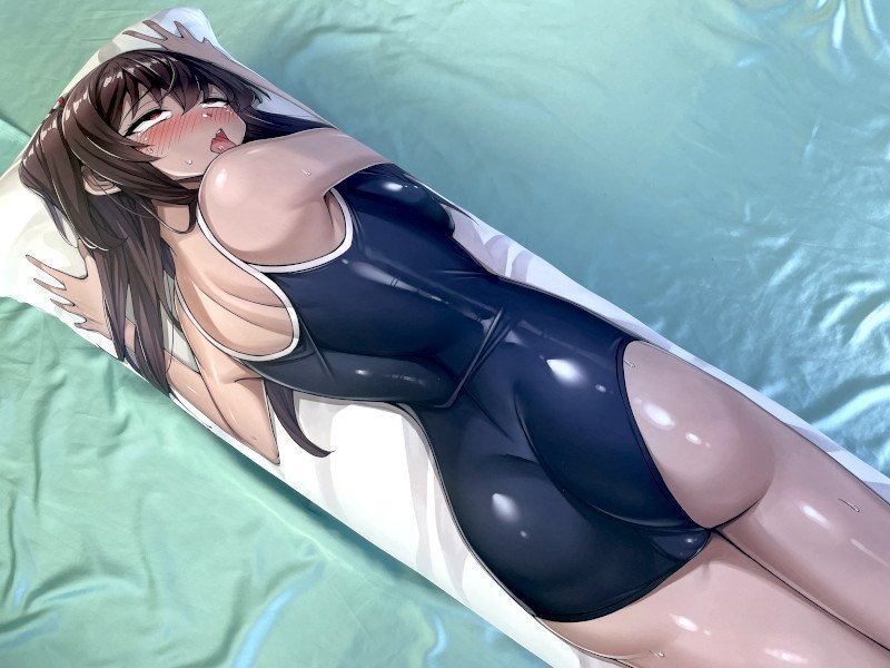M.J.Original Momi Makura Hug Pillow Cover - Losing Flag Kunoichi Airi  - Full Size (With Breast Pillow Part)