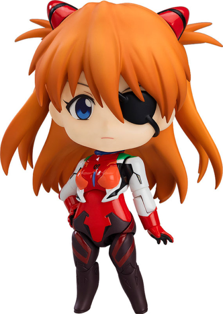 Asuka Shikinami Langley Nendoroid Figure Plugsuit Ver. -- Rebuild of Evangelion