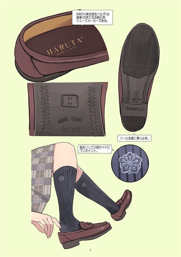 SCHOOL UNIFORM STATIC DISPLAY SCHOOL BAG VOL.01