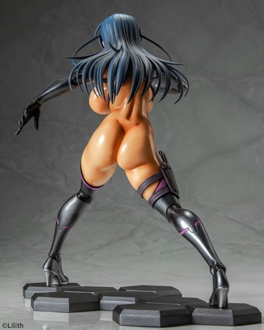 Clone Asagi 1/6 Figure Suntanned ver. -- Taimanin RPG X