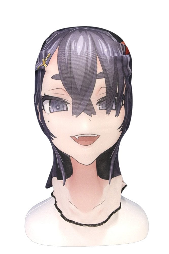 Full-Head Printed Mesh Mask #1 (Nemugaki Amane)