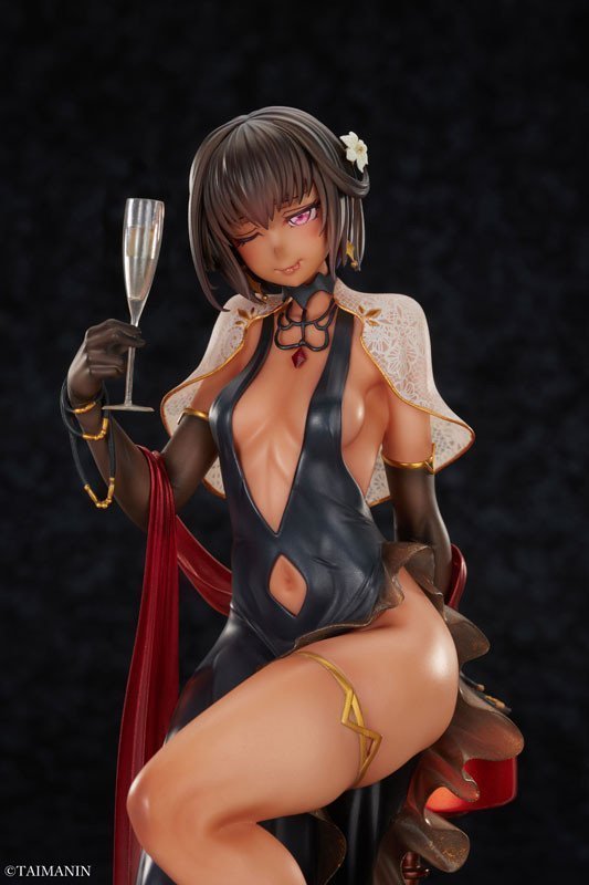 Adult Yukikaze 1/6 Figure Night Party Dress Ver. -- Taimanin RPG X