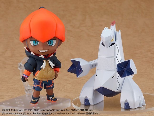 Raihan Nendoroid Figure w/ Duraludon-- Pokemon