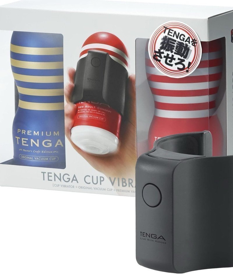 TENGA CUP VIBRATOR ~ First Limited Set