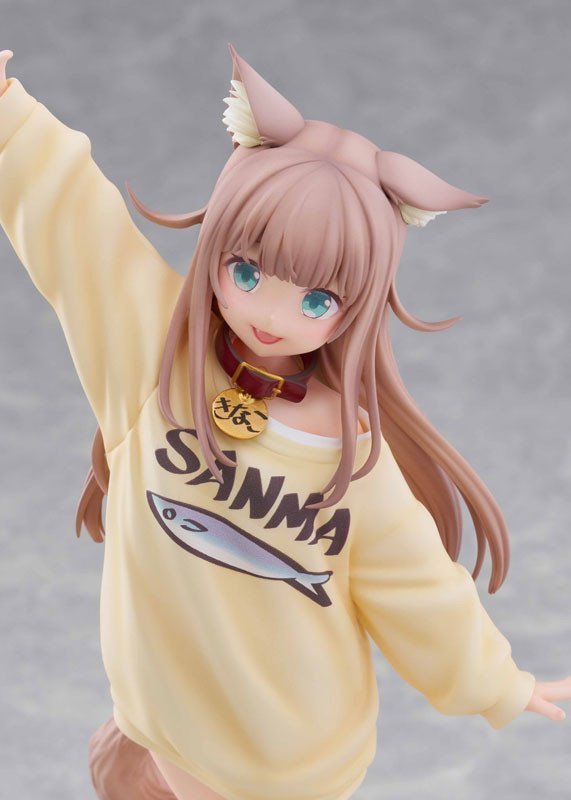 My Cat Is A Kawaii Girl KINAKO -Play With Ver.- PVC Figure