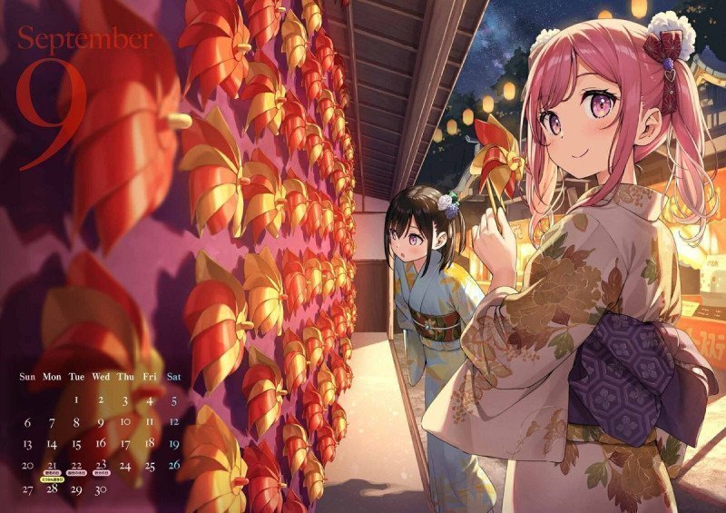 Kantoku Artist Calendar 2026