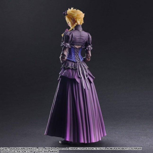 Cloud Strife PLAY ARTS Kai Figure -Dress Ver. -- Final Fantasy VII