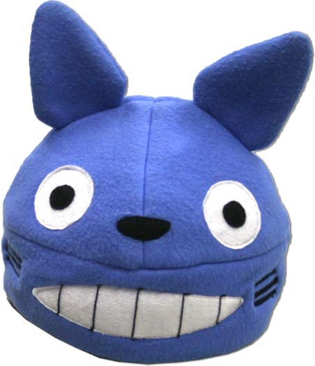 Totoro Plush Beanie - Blue 