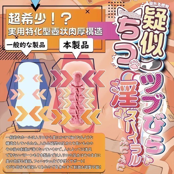 Vagina Imitation Tsubu Bira Spiral ~ Funi Funi