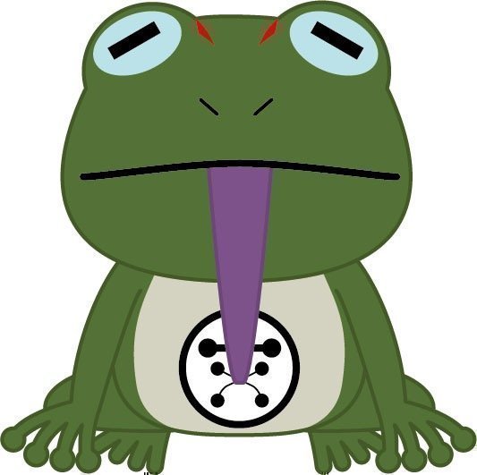Fushiguro's Shikigami Plush Keychain "Toad" -- Jujutsu Kaisen
