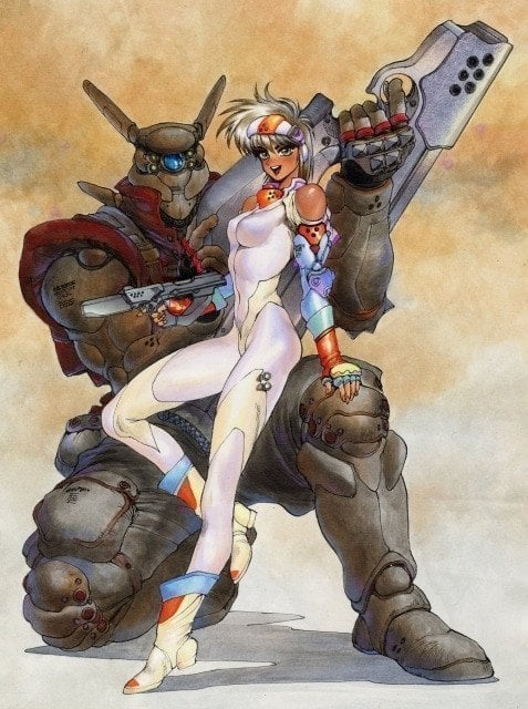 SHIROW MASAMUNE ARTWORKS IN THE SHELL